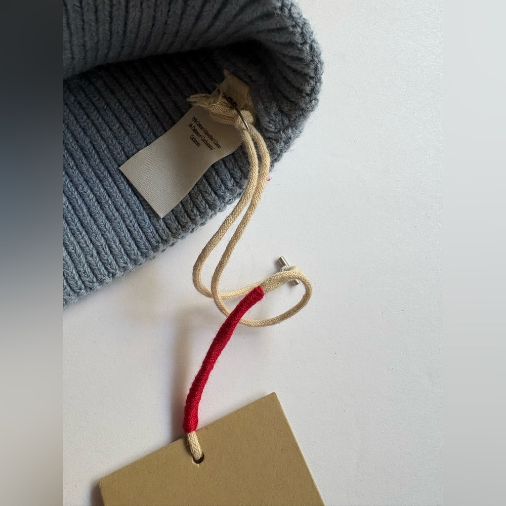 Ellen Degeneres Light blue LOVE Knit Beanie - Picture 3 of 5